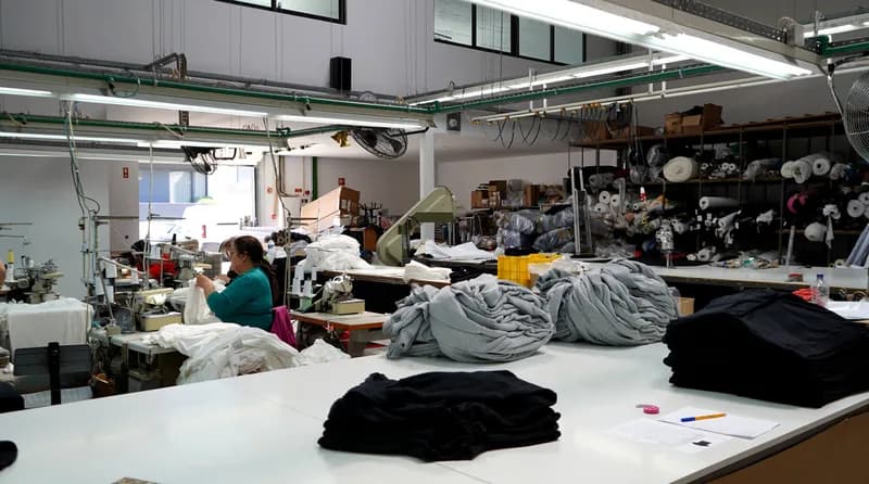 White Cotton factory detail