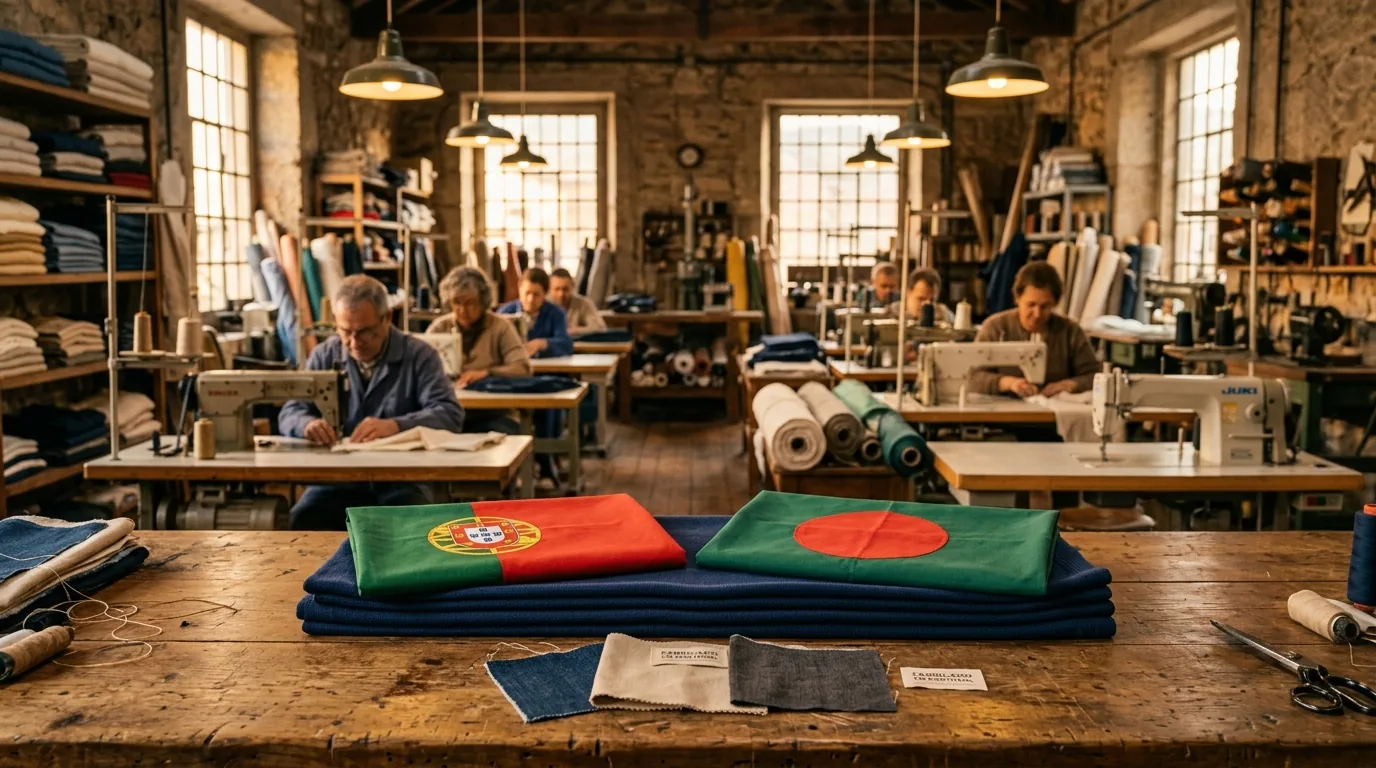 Portugal vs Bangladesh for Clothing Manufacturing: An Honest Comparison [2026]
