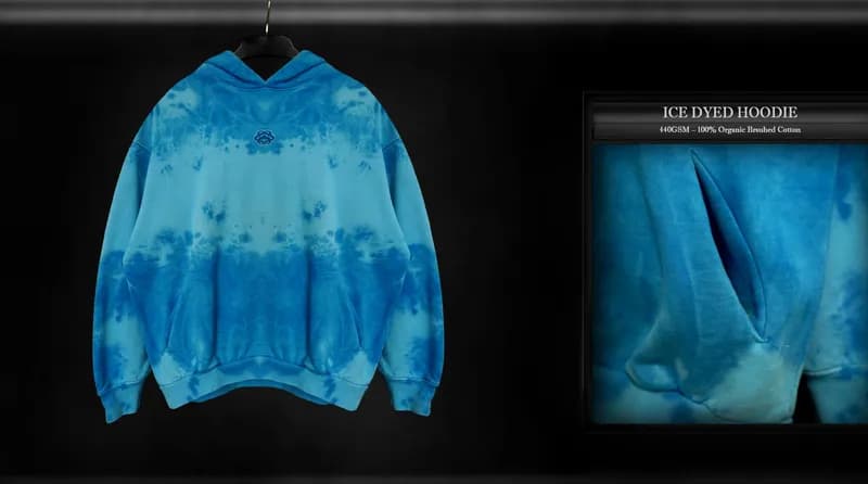 Ice Dyed Hoodie