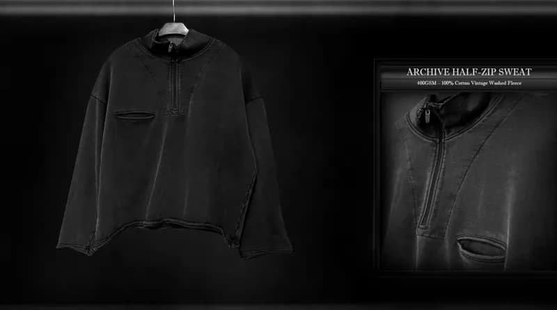 Archive Half-Zip Sweat