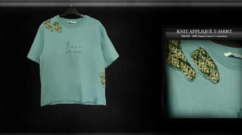 Knit Applique T-Shirt