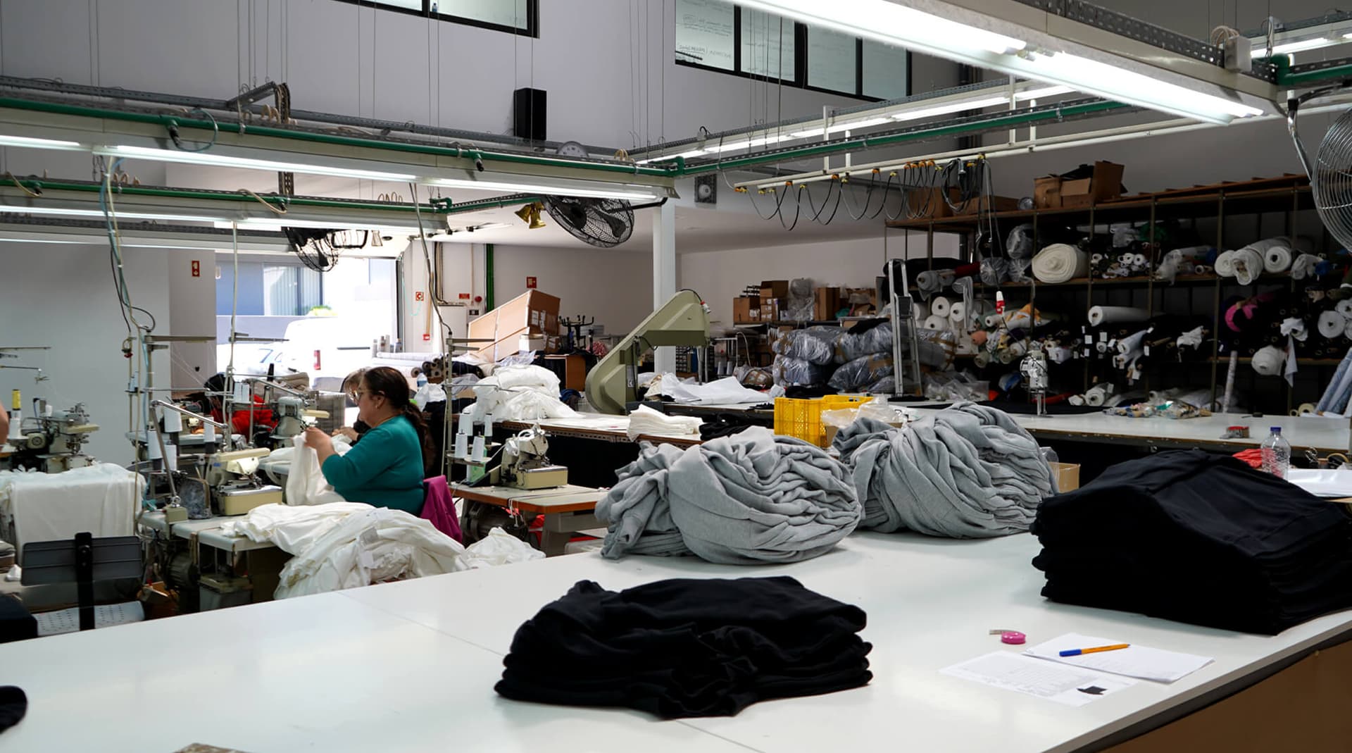 White Cotton factory detail
