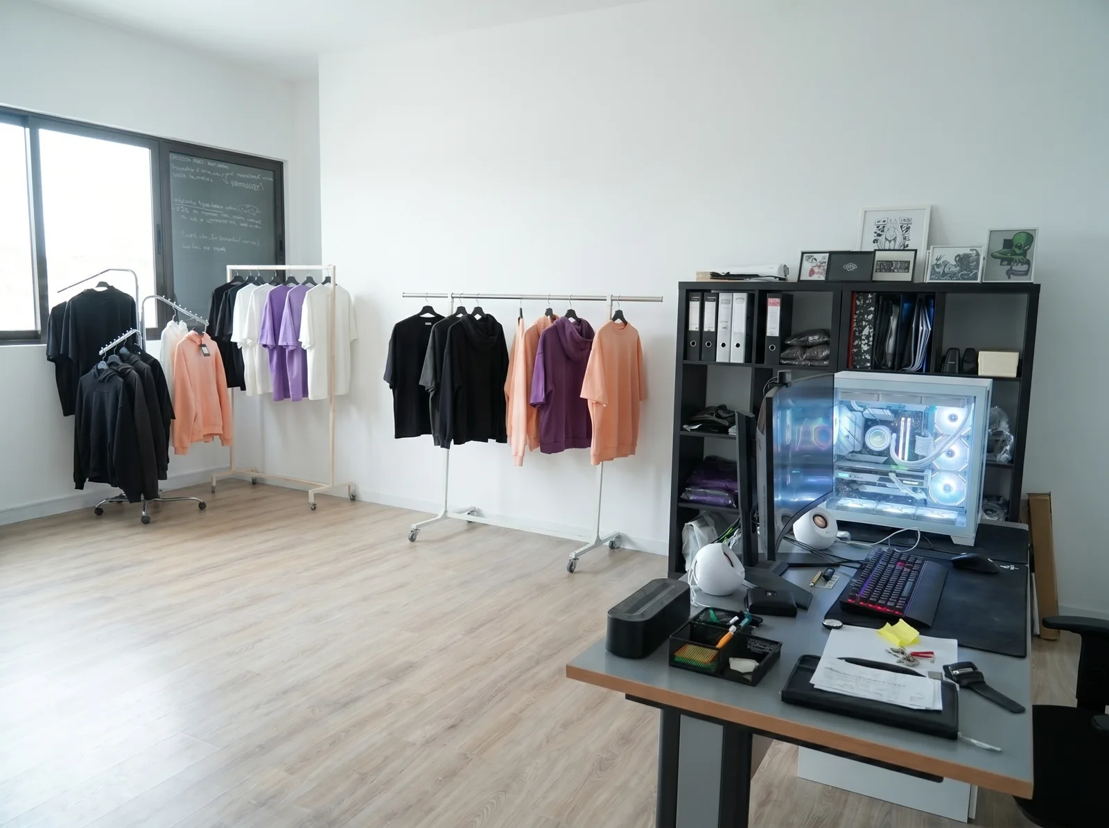 Factory studio and design area