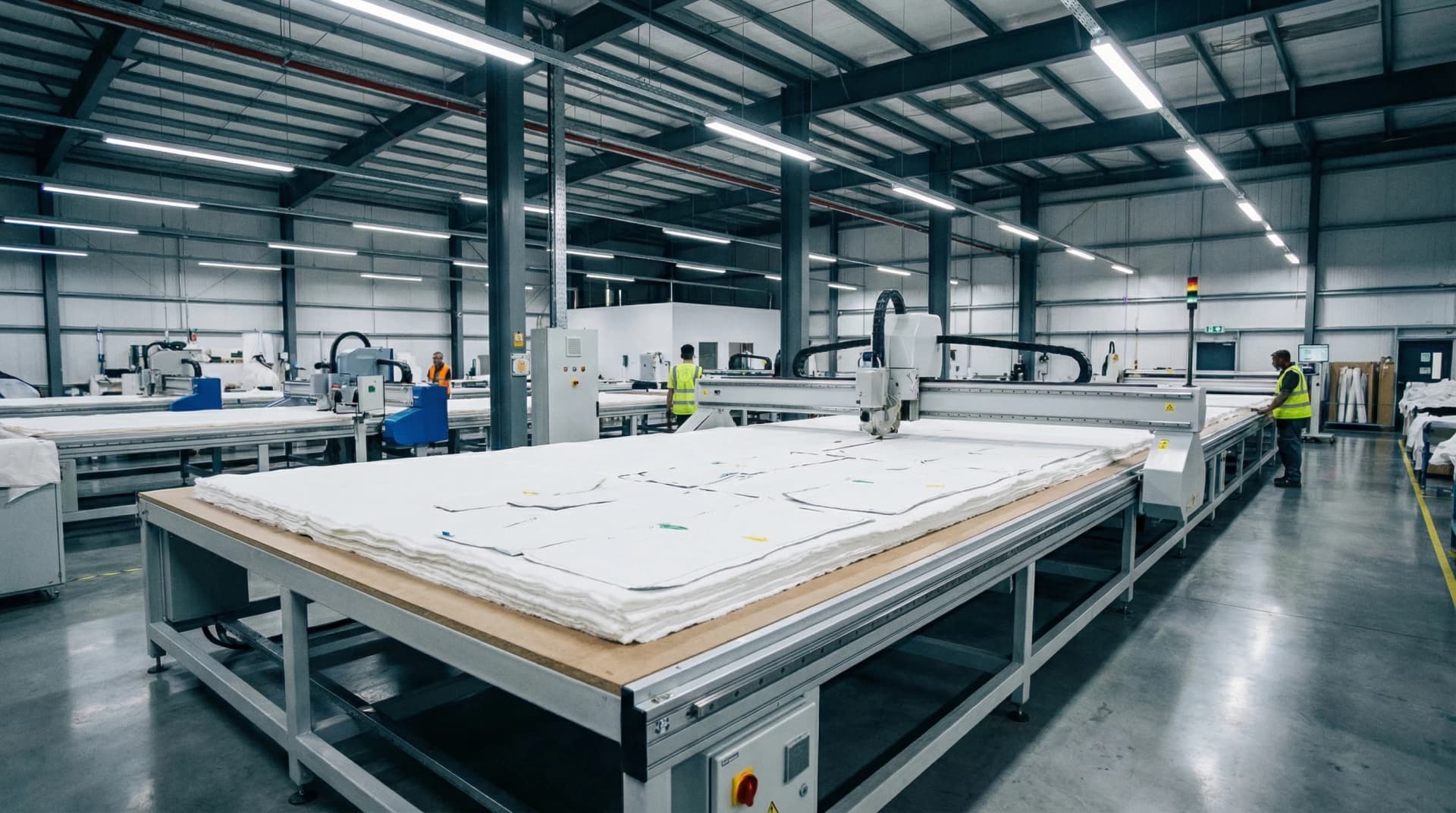 Custom Clothing Manufacturing at White Cotton factory