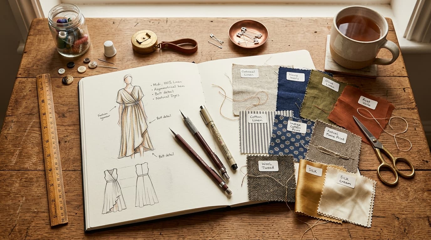 Sharing a clothing design idea with White Cotton