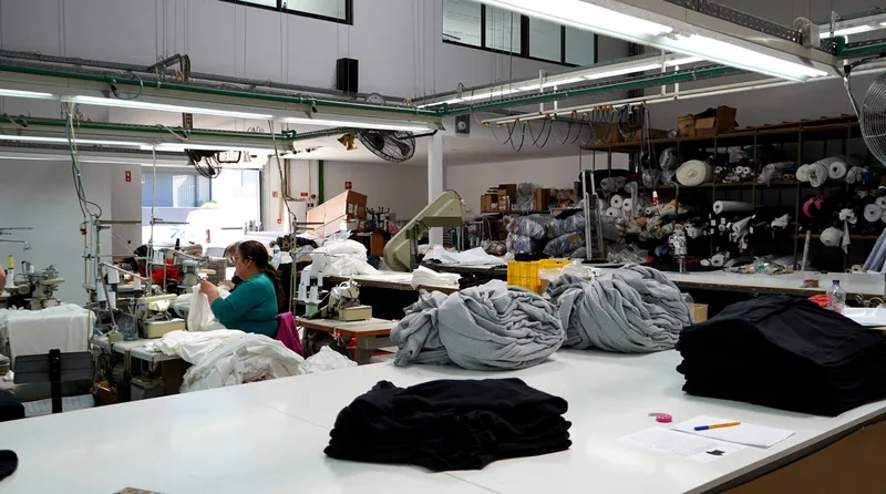 White Cotton production line