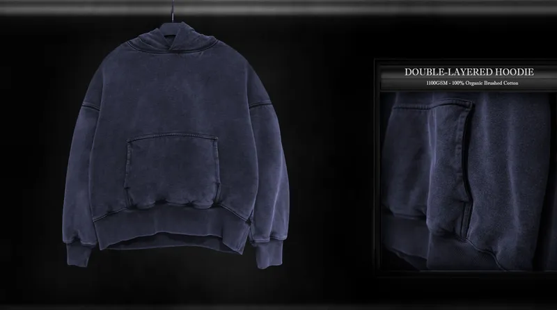Double-Layered Hoodie