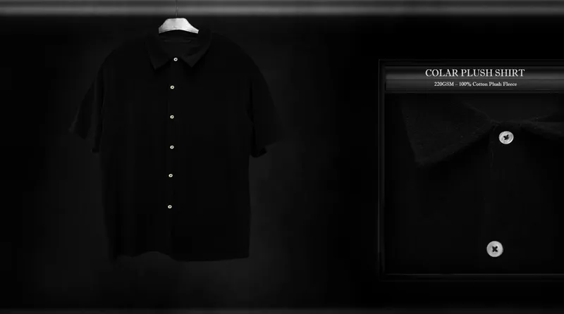 Colar Plush Shirt